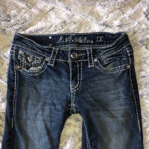 LA idol USA jeans